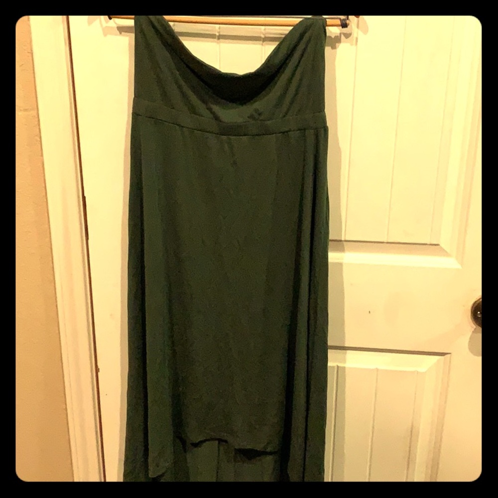 Tube top dress